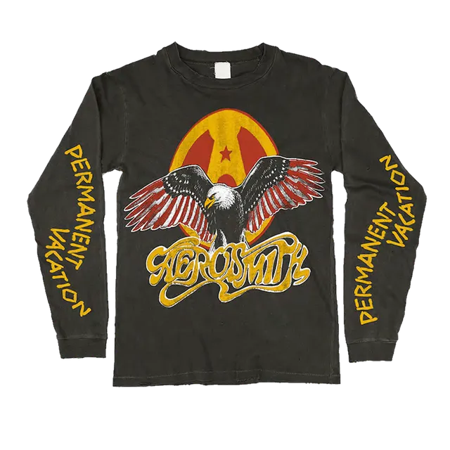 aerosmith-madeworn-eagle-longsleeve-baumwolle-unisex image 1