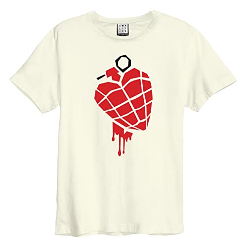 amplified-american-idiot-heart-grenade-t-shirt-green-day-l-baumwolle image 2