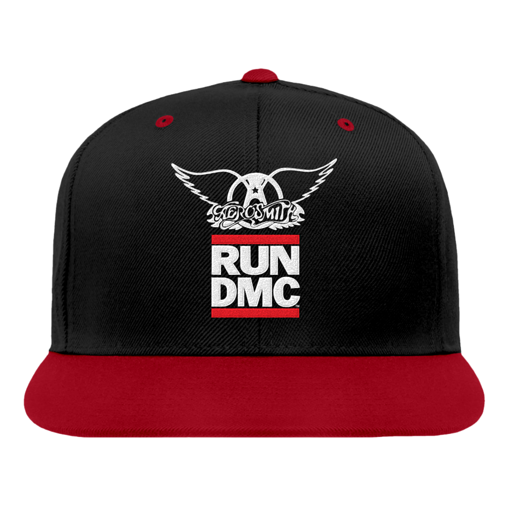 aerosmith-x-run-dmc-snapback-walk-this-way-schwarz-rot image 1