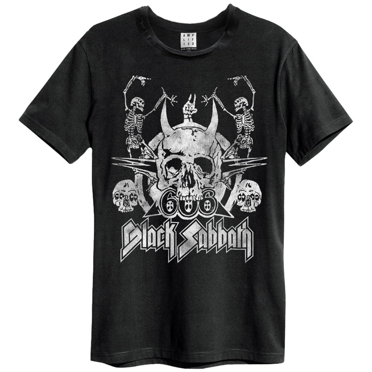 amplified-black-sabbath-t-shirt-unisex-dunkelgrau-retro-l image 5
