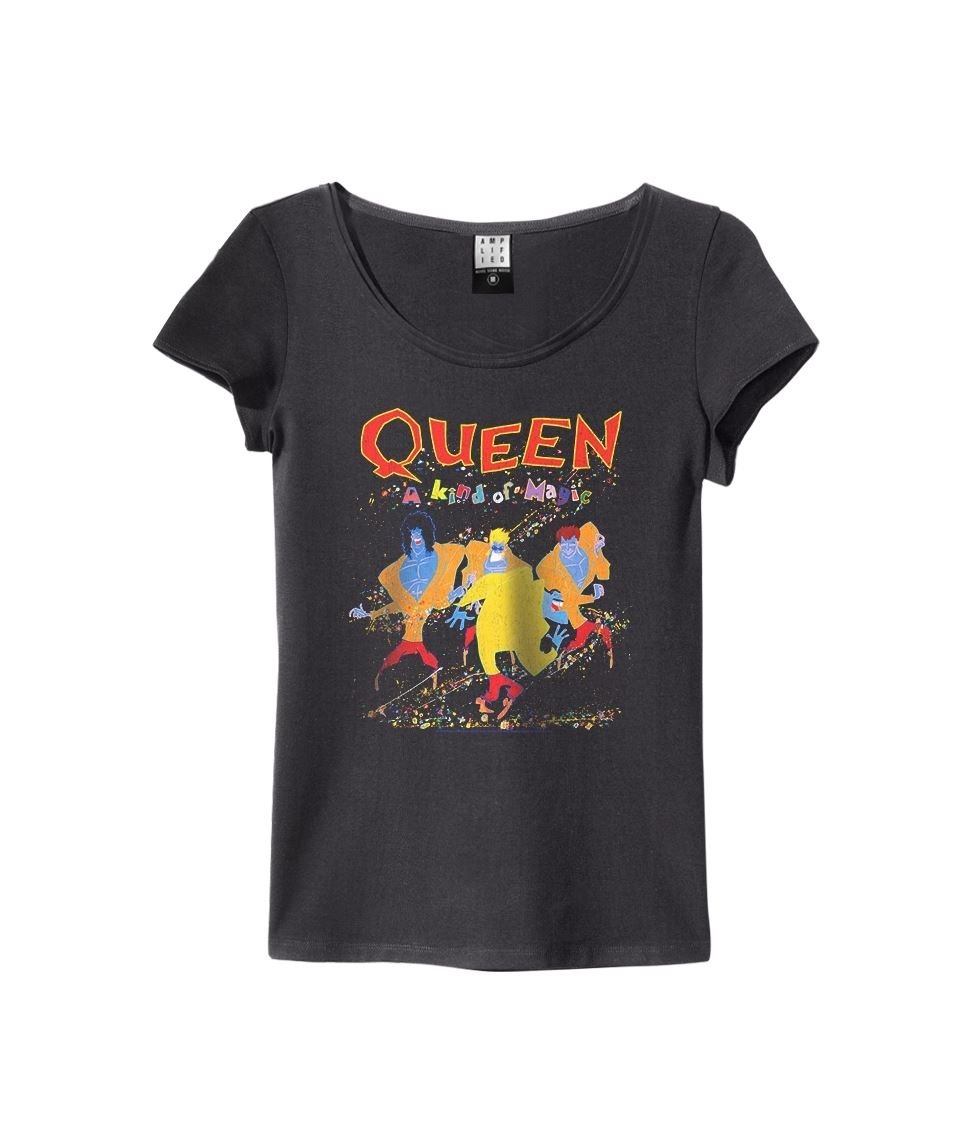 amplified-queen-a-kind-of-magic-t-shirt-damen-anthrazit-xl image 1