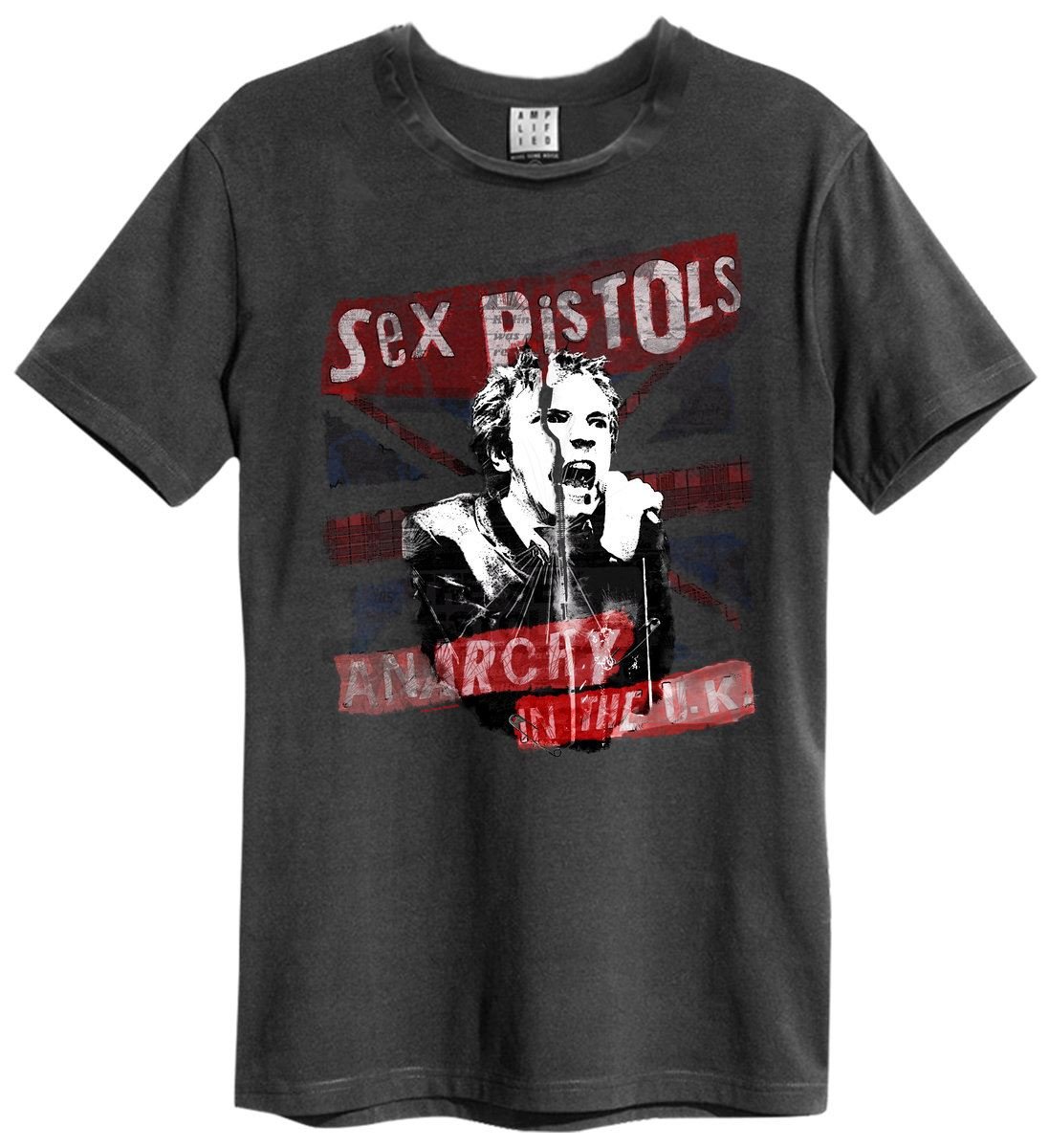 amplified-sex-pistols-anarchy-t-shirt-charcoal image 5
