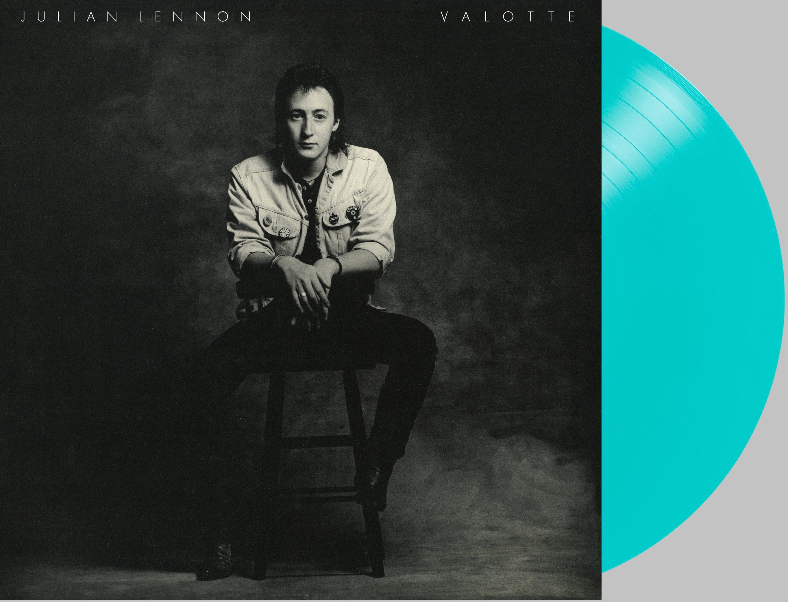 friday-music-julian-lennon-valotte-schallplatte-aqua-blue-vinyl-limited-edition image 1