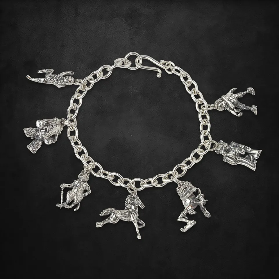 aerosmith-x-distefano-toys-charm-armband-silber image 1