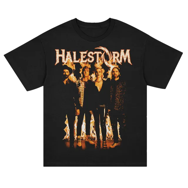 halestorm-firestorm-t-shirt-schwarz-baumwolle-unisex image 1