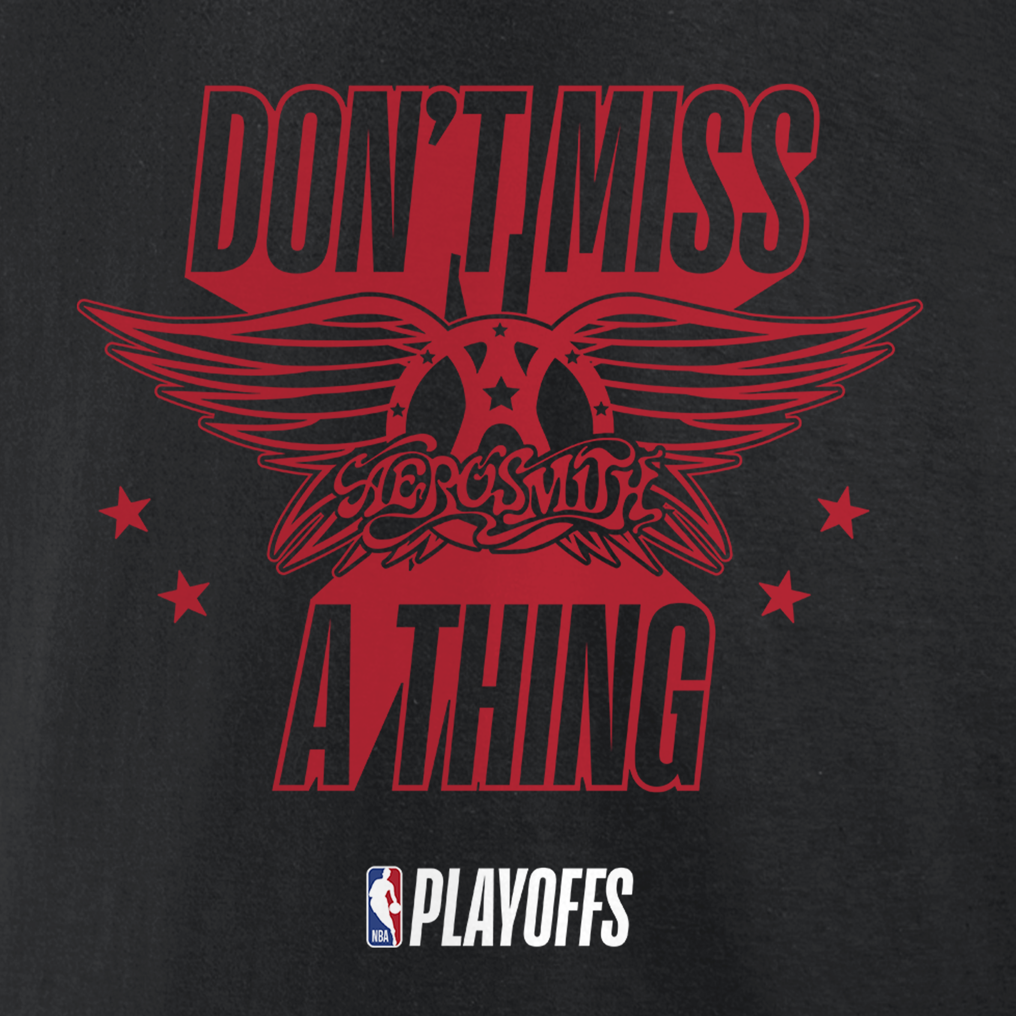 aerosmith-apparel-playoff-t-shirt-nba-x-fanatics-baumwolle image 4