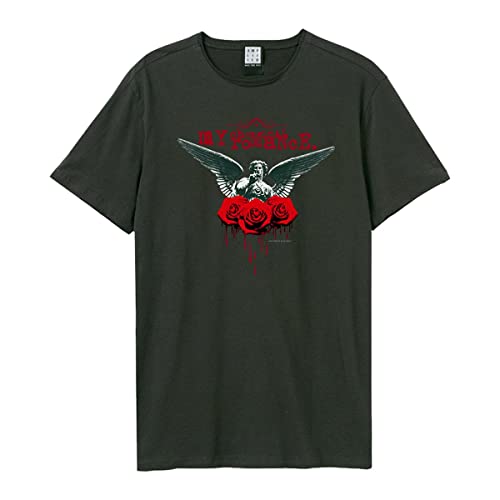 amplified-angel-of-water-t-shirt-my-chemical-romance-dunkelgrau image 2
