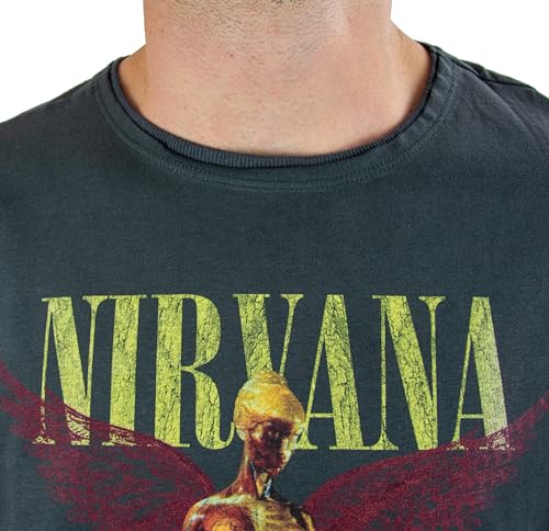 amplified-nirvana-in-utero-colour-t-shirt-l-anthrazit-vintage image 8