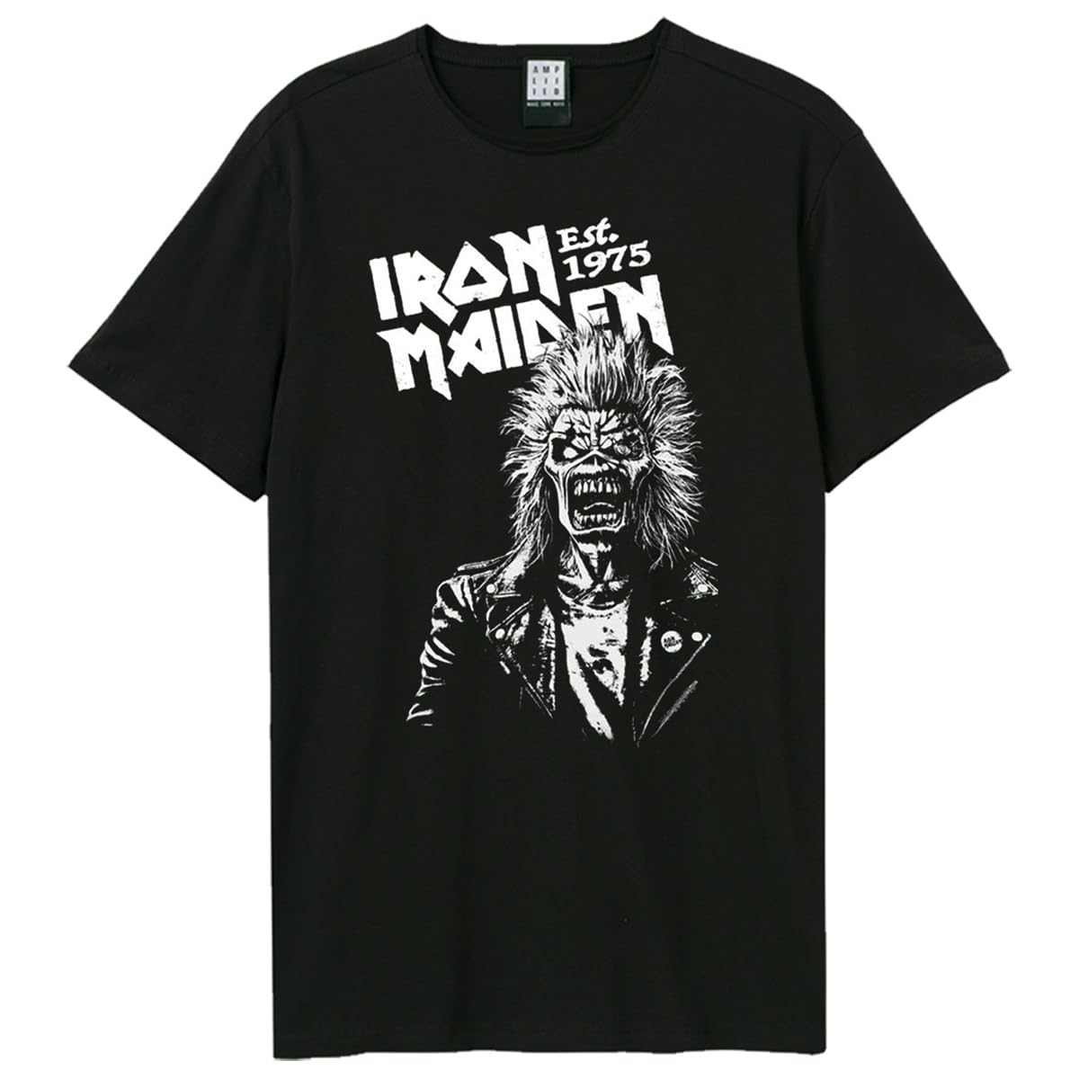 amplified-iron-maiden-50-jubil-um-t-shirt-retro-baumwolle image 5