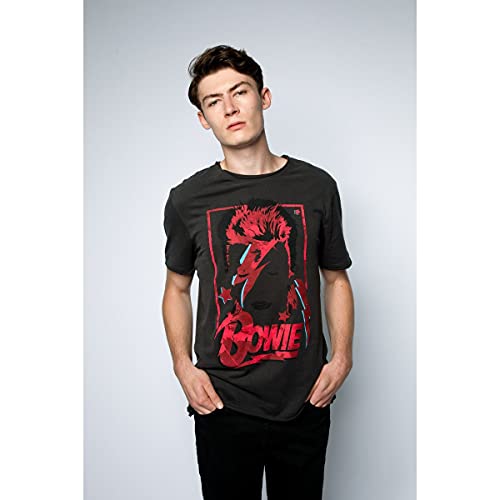 amplified-david-bowie-aladdin-sane-t-shirt-schwarz-baumwolle image 5