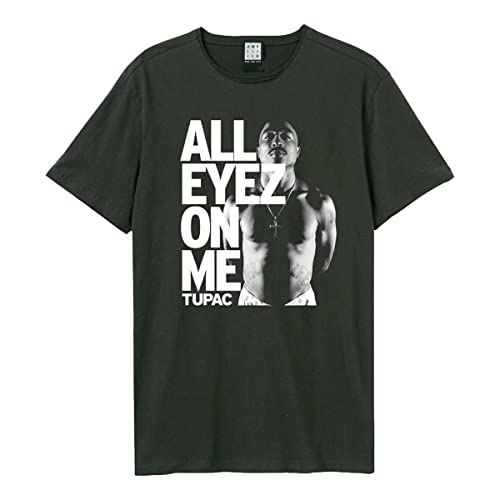 amplified-tupac-all-eyez-on-me-t-shirt-charcoal-xs image 2