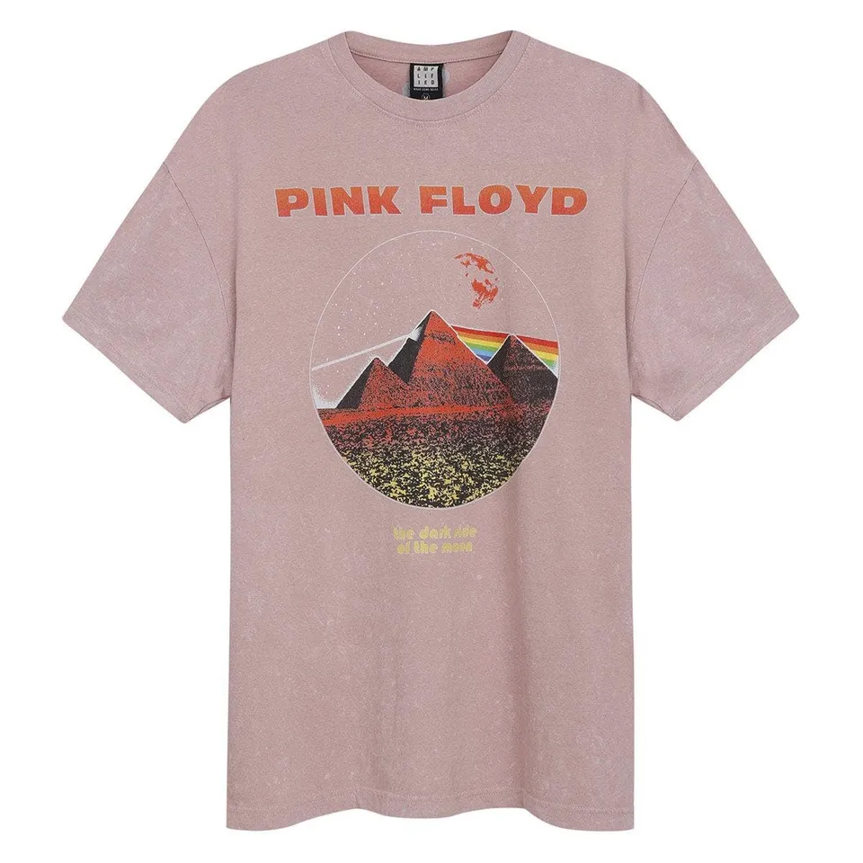 amplified-pink-floyd-vintage-pyramids-t-shirt-pink-thrift image 1