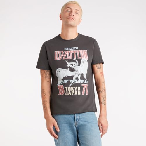amplified-led-zeppelin-tokyo-71-t-shirt-dunkelgrau-gr-l image 6