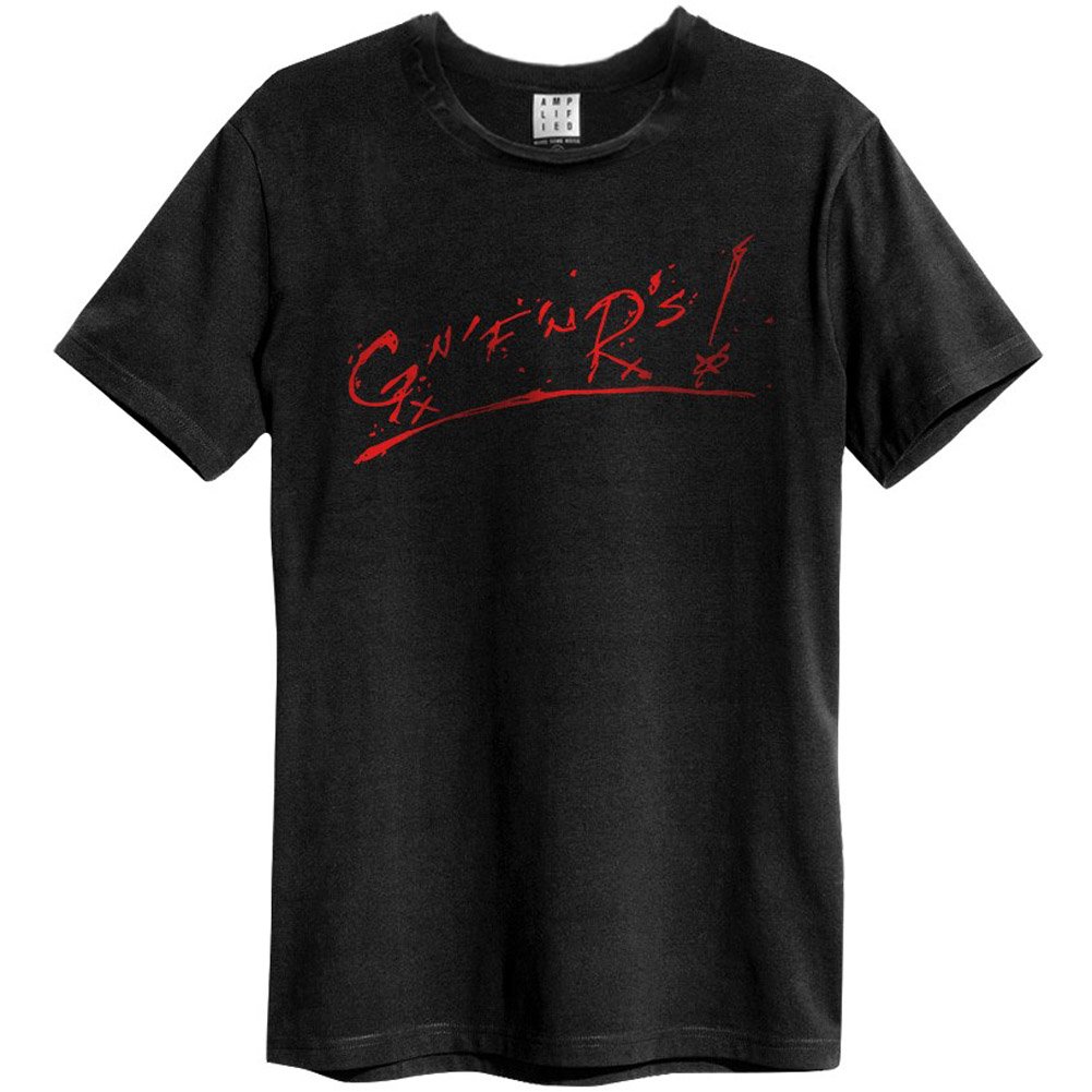 amplified-guns-n-roses-t-shirt-herren-schwarz image 1