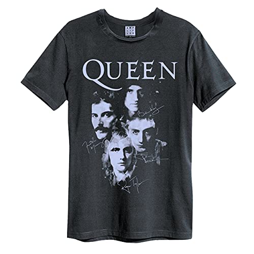 amplified-queen-autographs-band-t-shirt-teal image 5