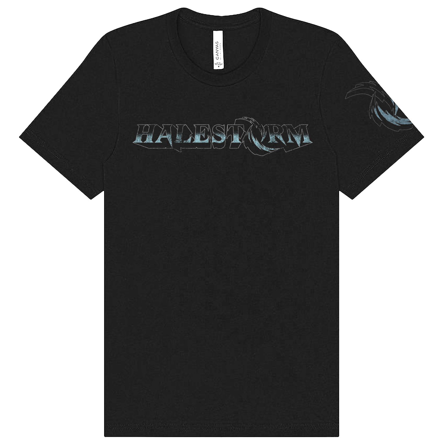 halestorm-logo-t-shirt-schwarz-baumwolle image 1