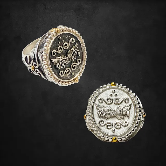 aerosmith-x-distefano-sin-city-ring-sterlingsilber-bright-finish-diamant image 1