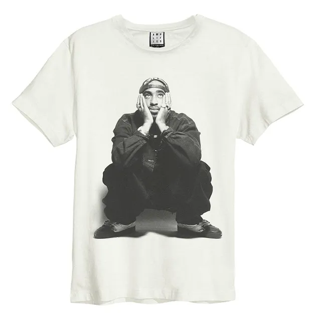 amplified-tupac-shakur-t-shirt-wei-unisex-baumwolle image 1