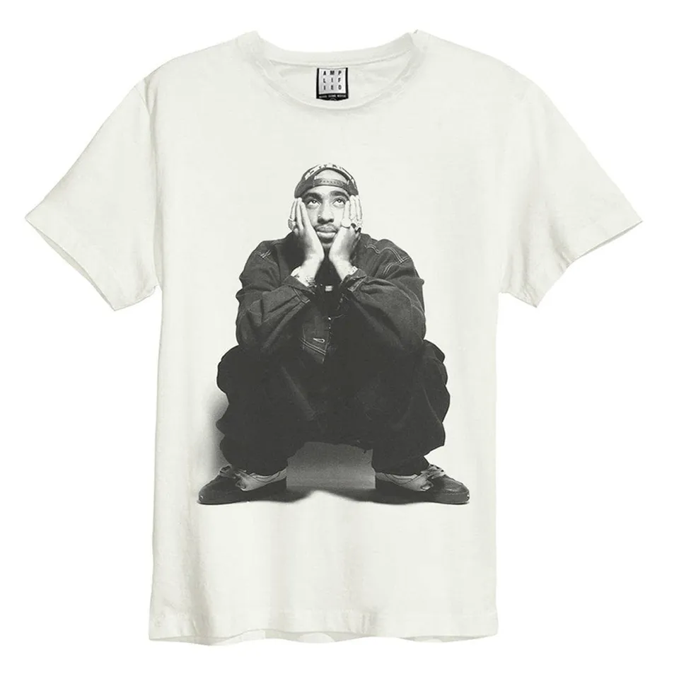 amplified-tupac-shakur-t-shirt-wei-unisex-baumwolle image 1