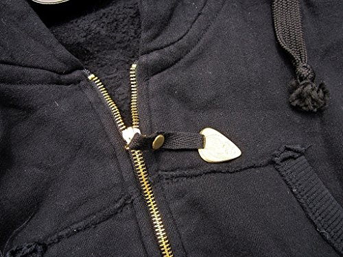 amplified-guns-n-roses-drum-zip-hoodie-schwarz-damen image 7