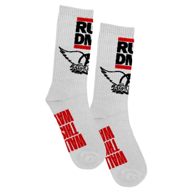 aerosmith-x-run-dmc-walk-this-way-socken-wei-paar image 1