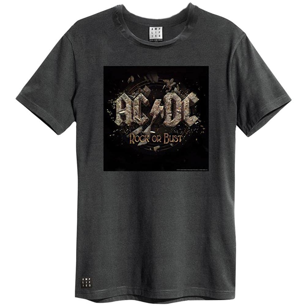 amplified-band-t-shirt-schwarz-m-rundhals image 1