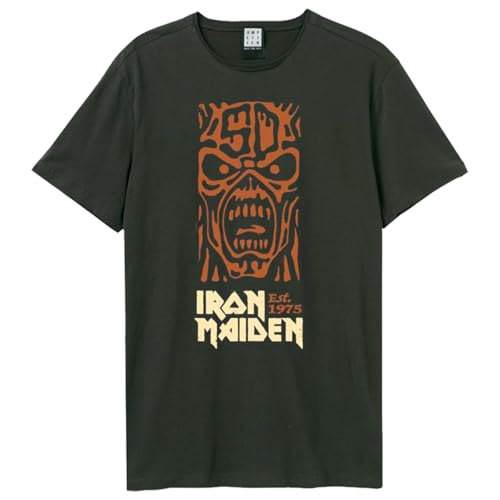 amplified-iron-maiden-50-jubil-um-t-shirt-retro-baumwolle image 6