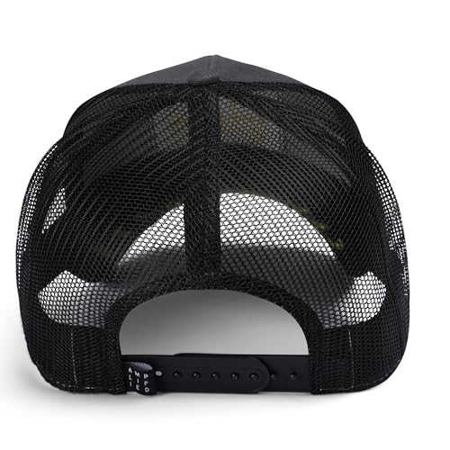 amplified-wu-tang-clan-trucker-cap-snapback-dunkelgrau image 7
