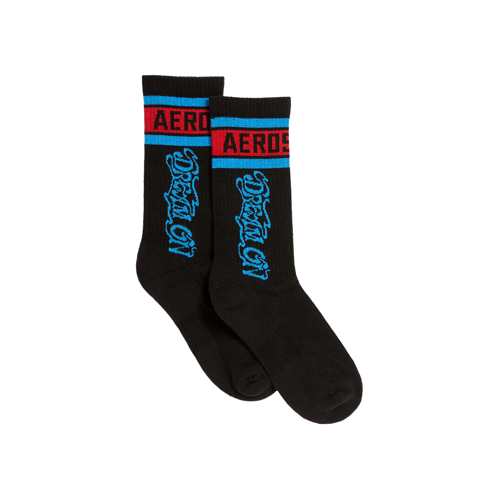 aerosmith-dream-on-socken-schwarz-baumwolle-crew image 1
