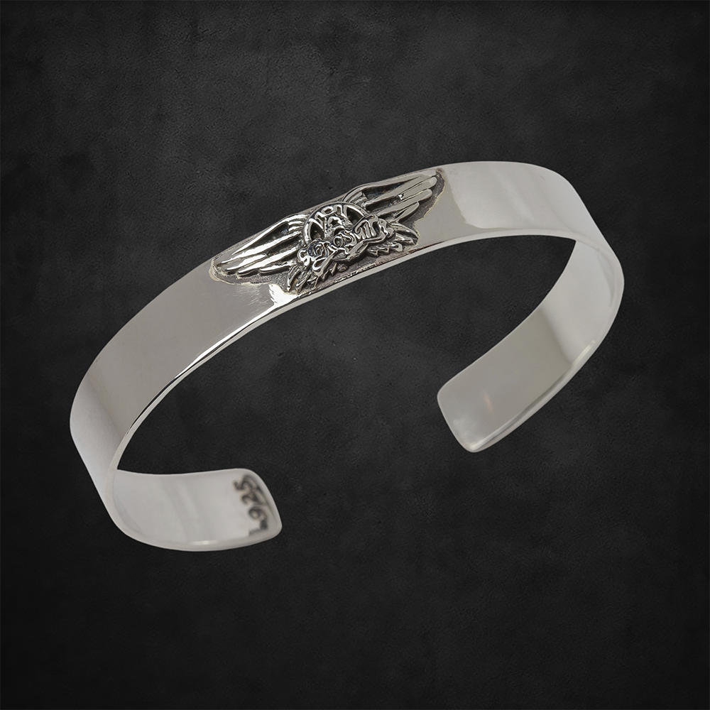 aerosmith-x-distefano-classic-wings-cuff-sterlingsilber image 2
