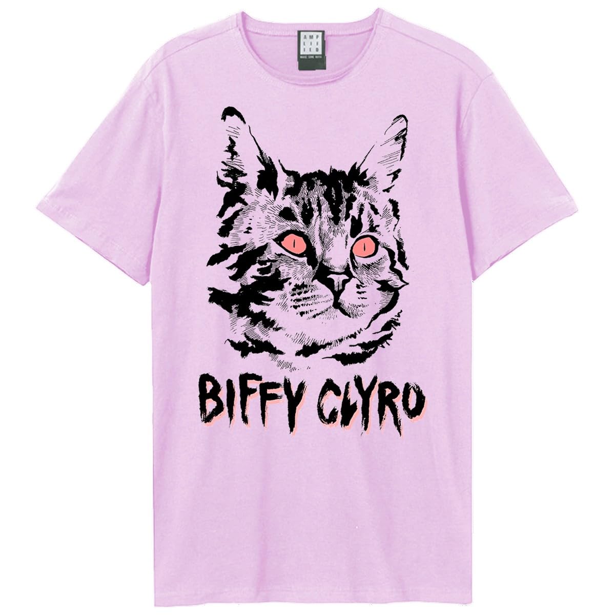 amplified-biffy-clyro-black-cat-t-shirt-baumwolle image 3