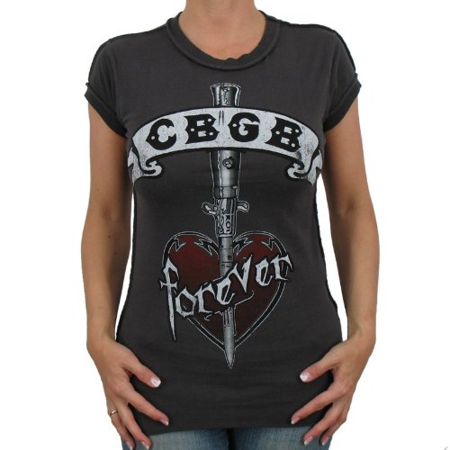 amplified-cbgb-forever-girlie-shirt-vintage-black-m image 1