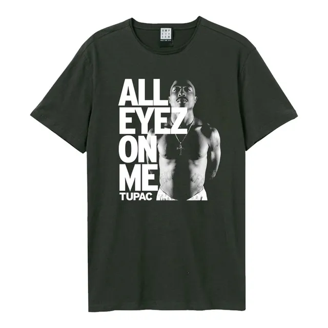 amplified-tupac-all-eyez-on-me-t-shirt-charcoal-xs image 1