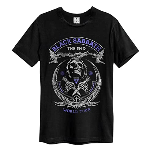amplified-black-sabbath-the-end-t-shirt-schwarz-vintage image 2