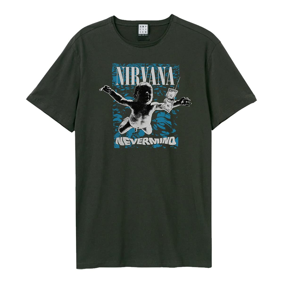 amplified-nirvana-nevermind-t-shirt-charcoal-s-baumwolle image 1
