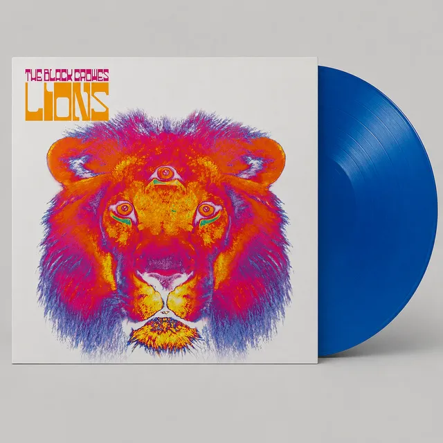 black-crowes-lions-lp-clear-cobalt-blue-vinyl-25th-anniversary image 1