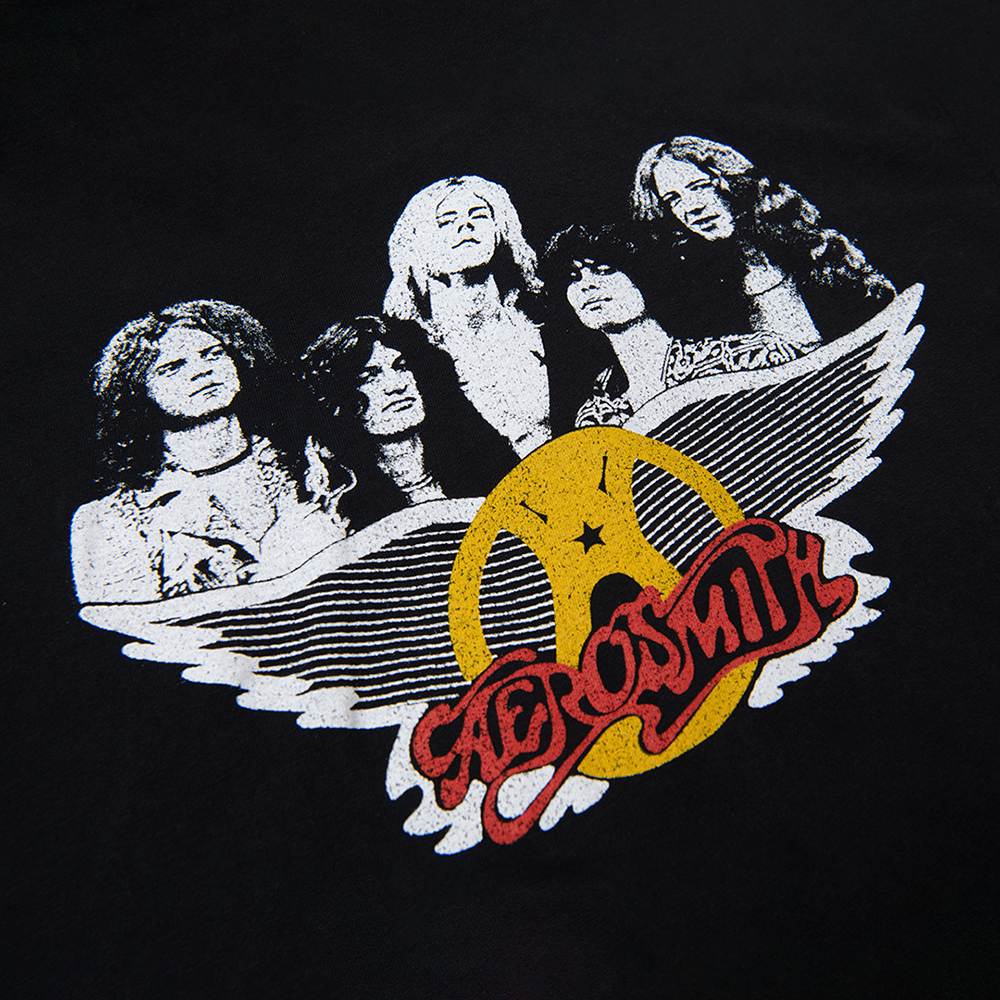 aerosmith-live-at-the-summit-t-shirt-schwarz-unisex-tour-1977 image 5