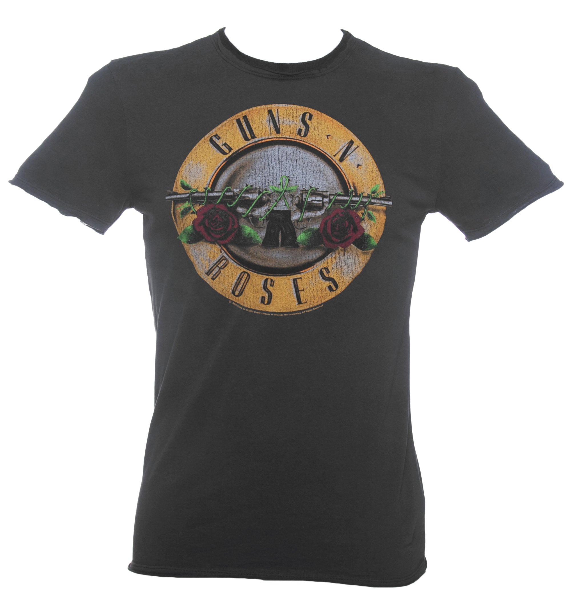 amplified-guns-n-roses-drum-band-t-shirt-grau-herren image 6