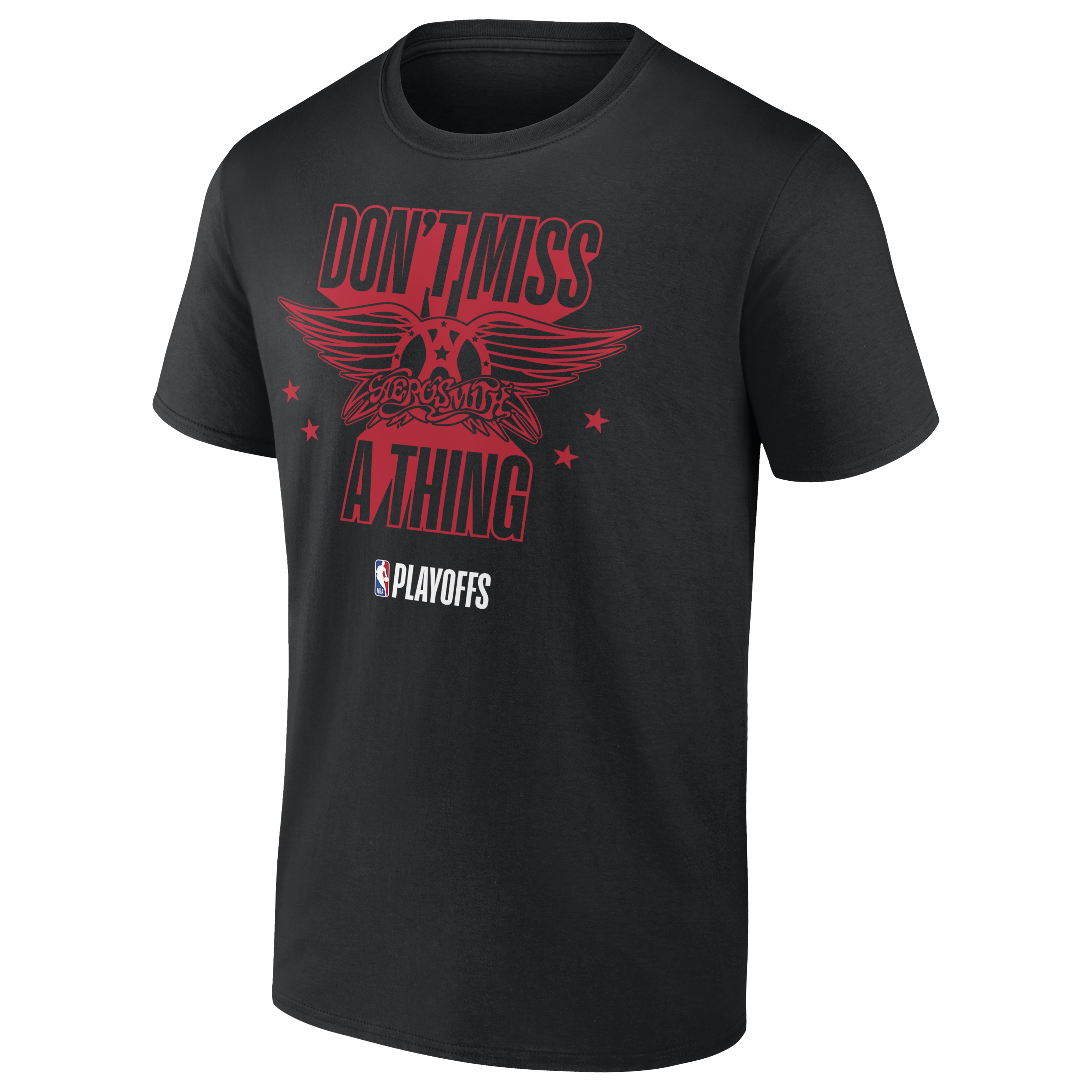 aerosmith-apparel-playoff-t-shirt-nba-x-fanatics-baumwolle image 1