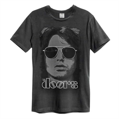 amplified-the-doors-mr-mojo-risin-t-shirt-charcoal image 4