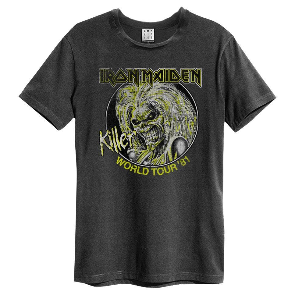 amplified-killer-world-tour-81-t-shirt-holzkohle-xxl-baumwolle image 1