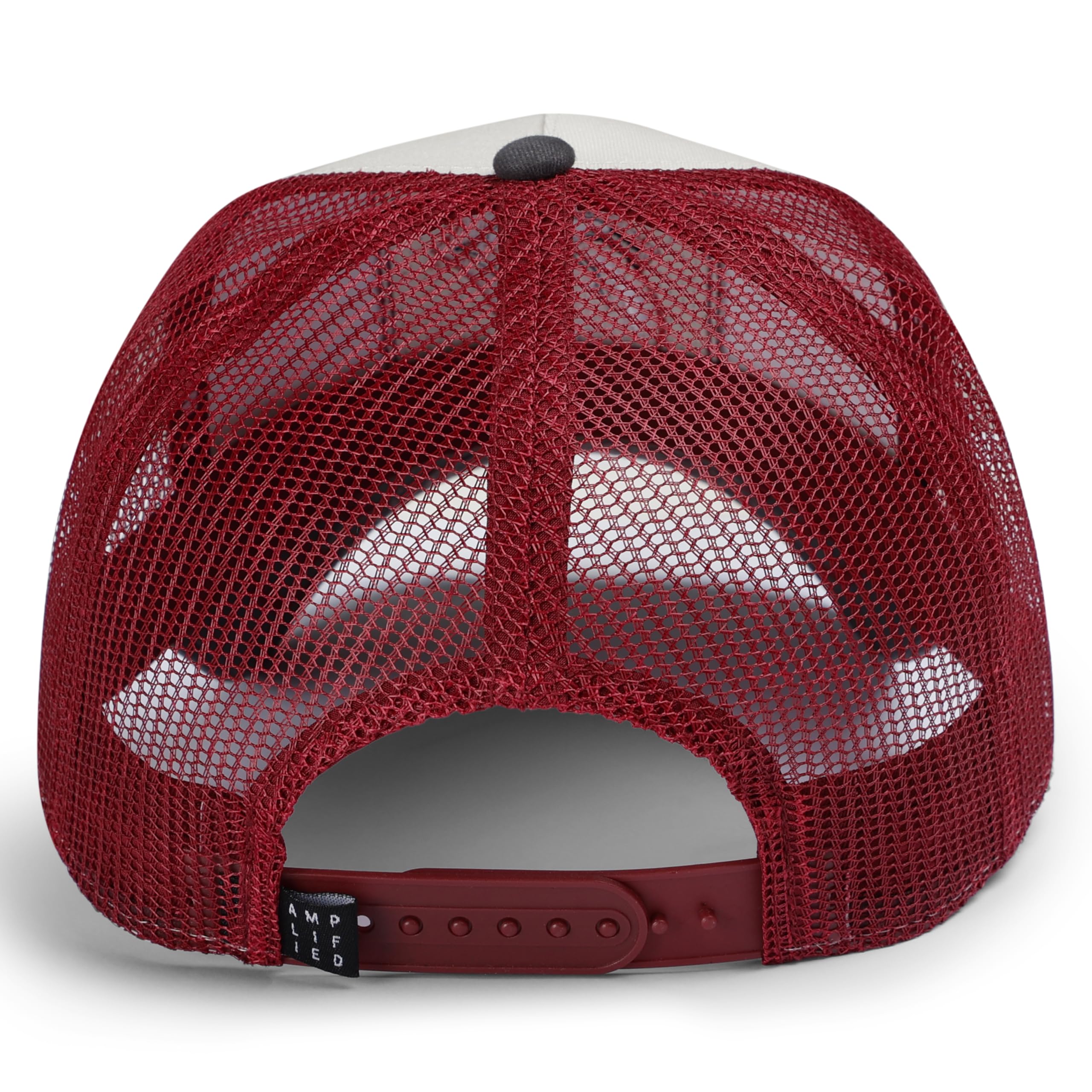 amplified-trucker-caps-rolling-stones-kappe-grau-rot image 3