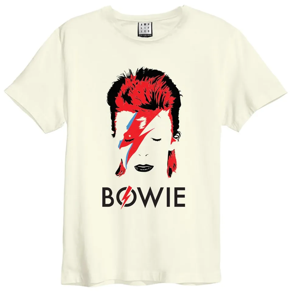 amplified-david-bowie-aladin-sane-t-shirt-wei-baumwolle image 1