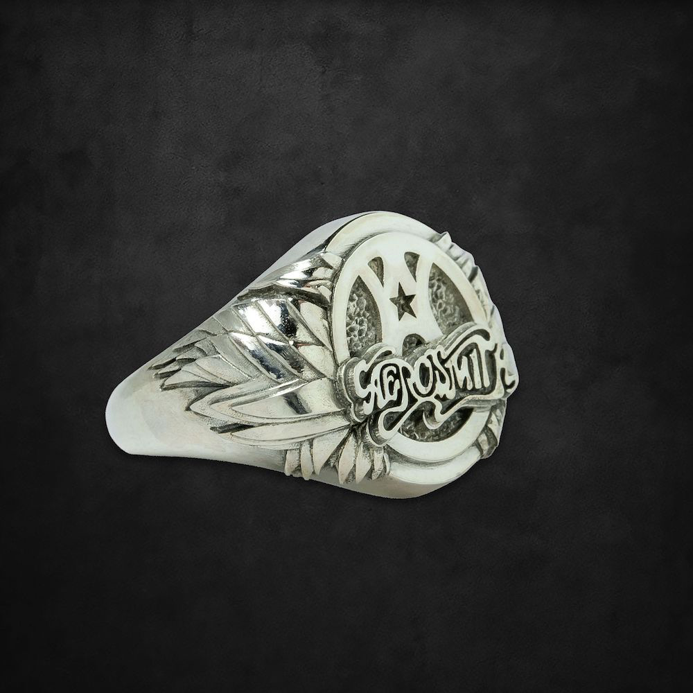 aerosmith-x-distefano-classic-signet-ring-siegelring-sterlingsilber image 2