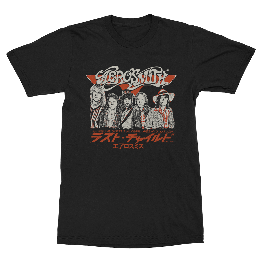 aerosmith-last-child-t-shirt-schwarz-unisex-japan-print image 1