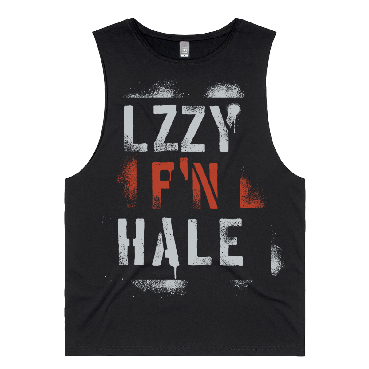 halestorm-lzzy-f-n-hale-tank-top-damen-schwarz-baumwolle image 1