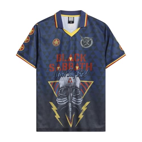 amplified-rock-fc-black-sabbath-never-say-die-fu-ball-trikot-m image 2
