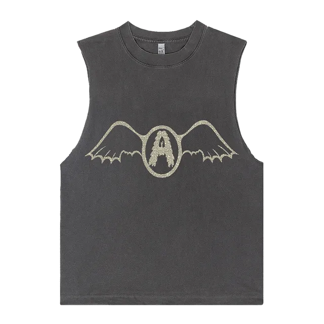 aerosmith-get-your-wings-muscle-t-shirt-grau-rmellos image 1