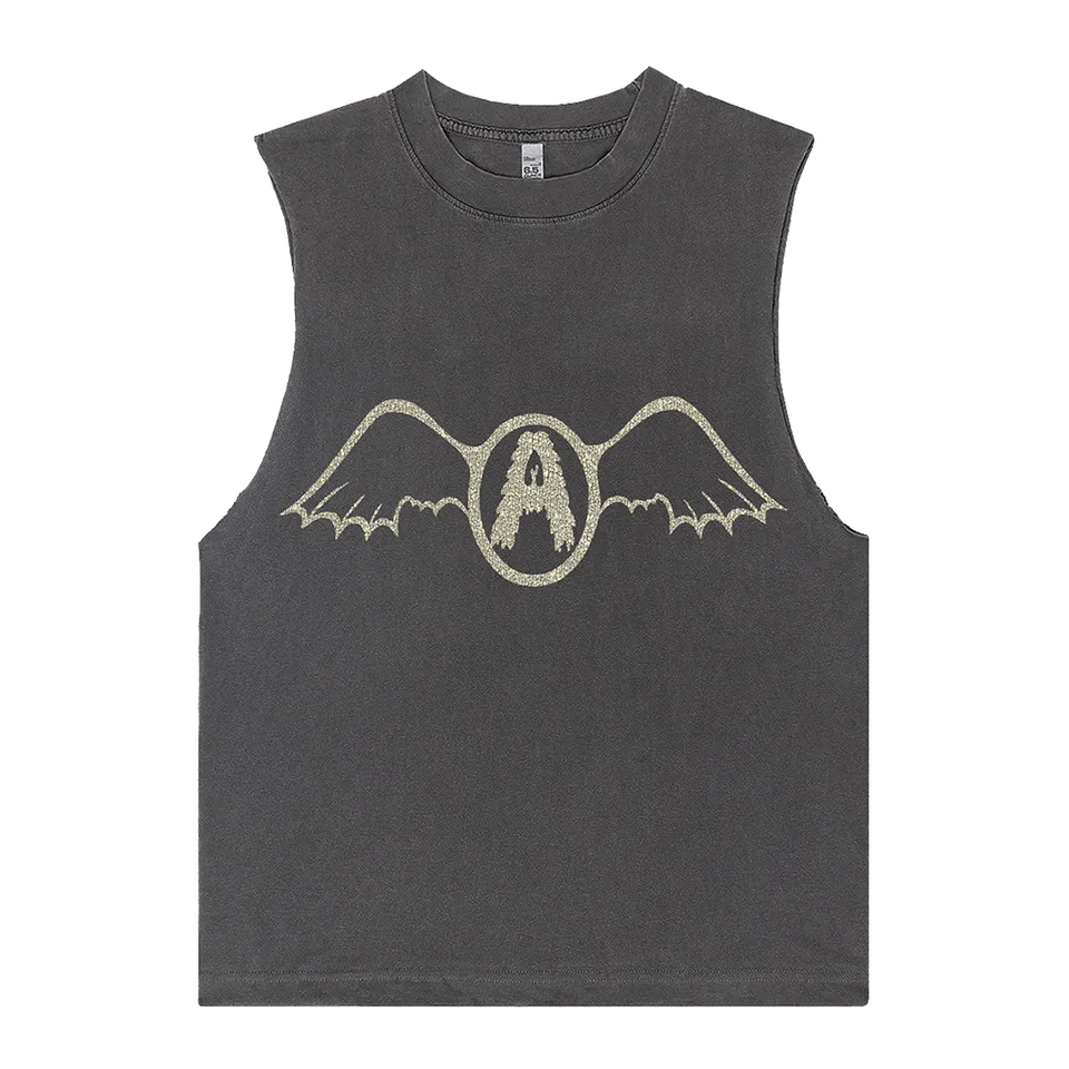 aerosmith-get-your-wings-muscle-t-shirt-grau-rmellos image 1