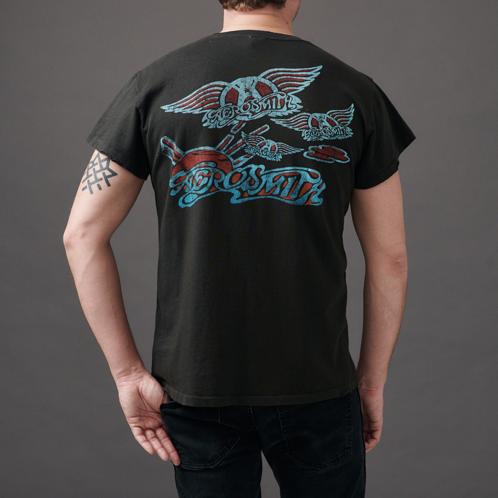 aerosmith-madeworn-drawing-t-shirt-baumwolle-unisex image 5